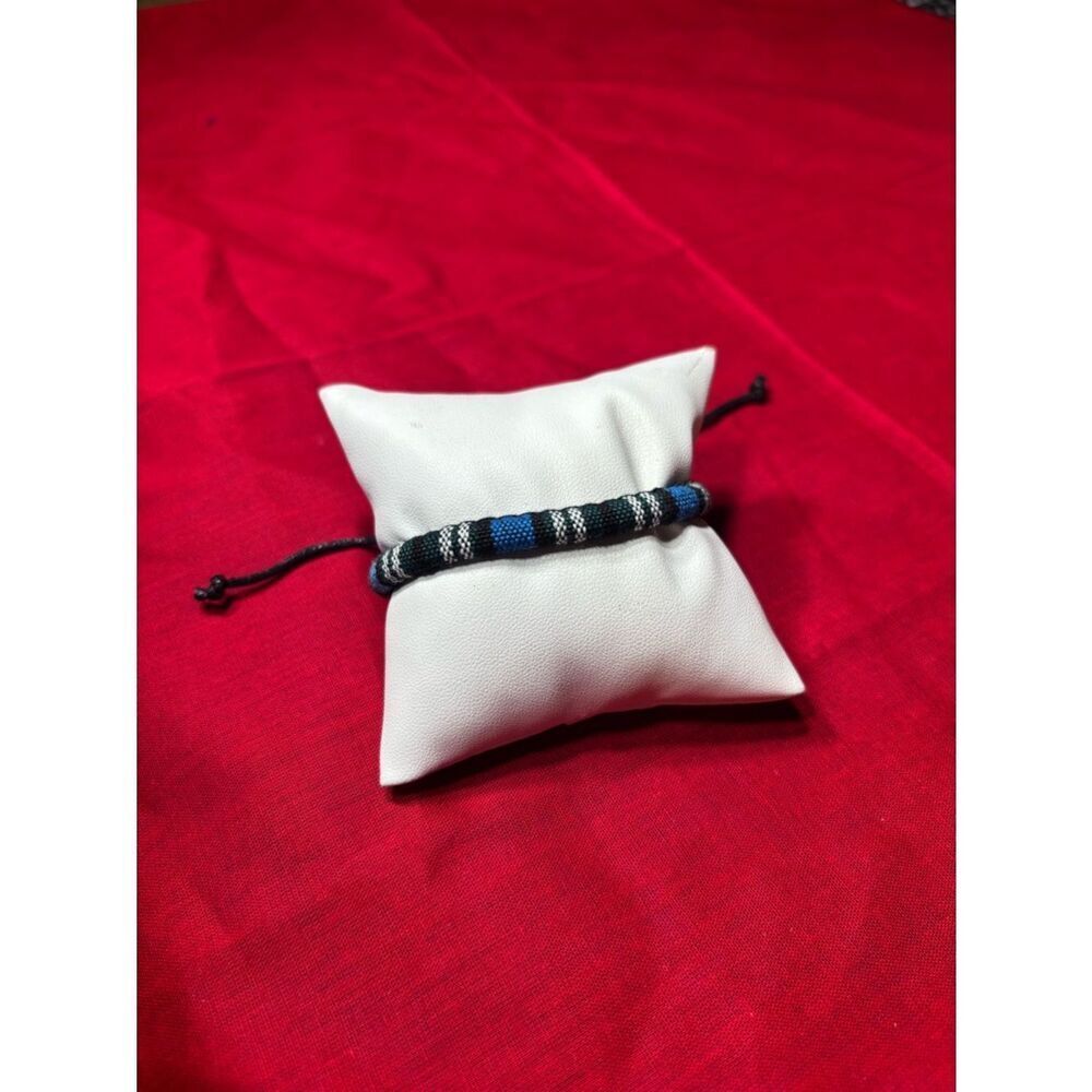 New! Decorative Leather Bracelet Men Wrap Handmade Wristband Adjustable